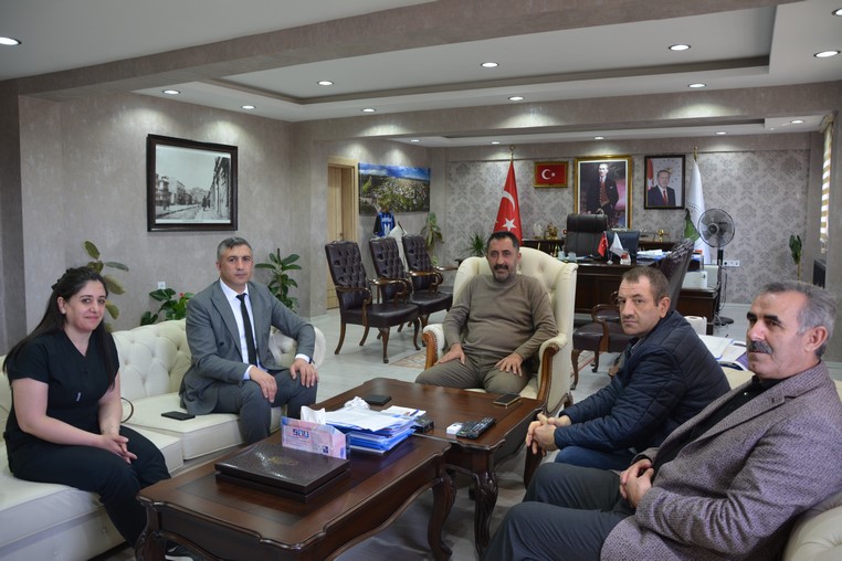  SAĞLIK SEN , GENEL SEKRETERİMİZ FATİH TEKCAN’A ZİYARETTE BULUNDU